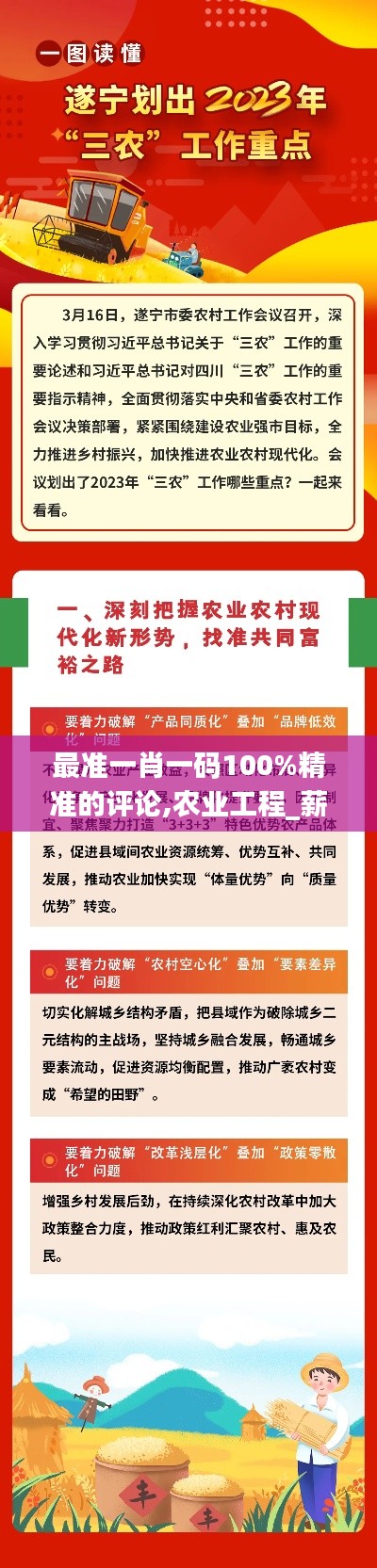 最准一肖一码100%精准的评论,农业工程_薪火相传版EOP3.42