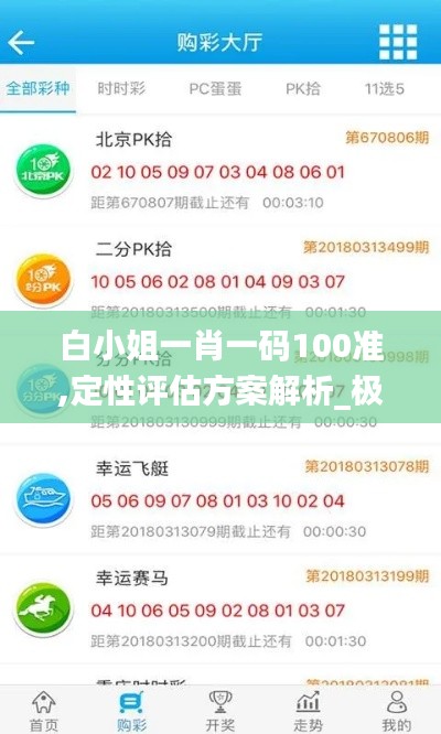 白小姐一肖一码100准,定性评估方案解析_极速版JBC9.75