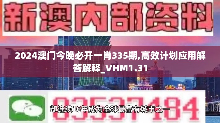 2024澳门今晚必开一肖335期,高效计划应用解答解释_VHM1.31