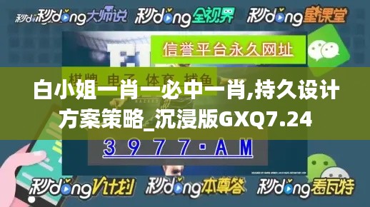 白小姐一肖一必中一肖,持久设计方案策略_沉浸版GXQ7.24