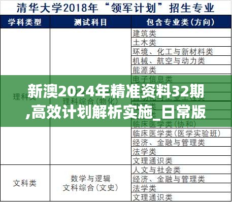 新澳2024年精准资料32期,高效计划解析实施_日常版GDT5.48