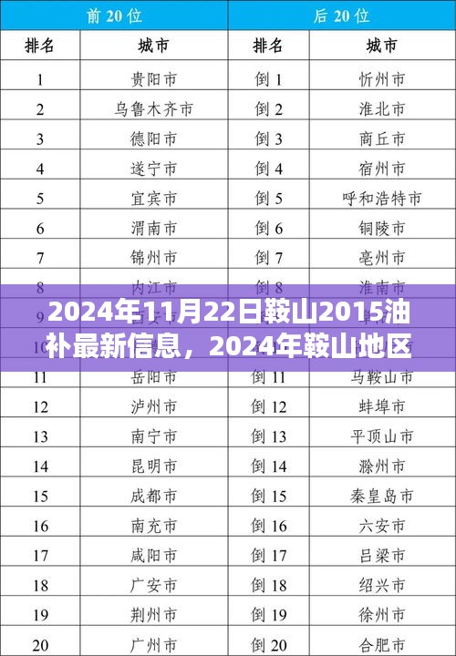 2024年鞍山油补政策最新动态及影响分析