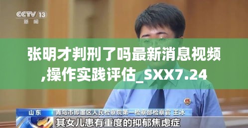 张明才判刑了吗最新消息视频,操作实践评估_SXX7.24