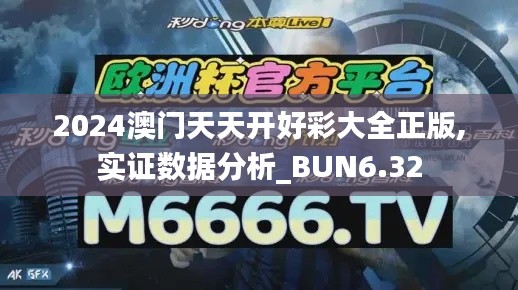 2024澳门天天开好彩大全正版,实证数据分析_BUN6.32