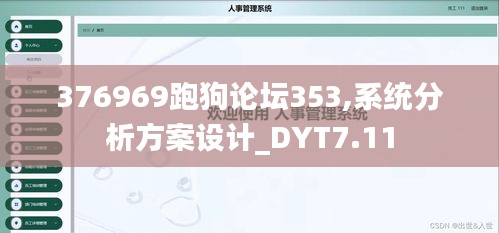 376969跑狗论坛353,系统分析方案设计_DYT7.11