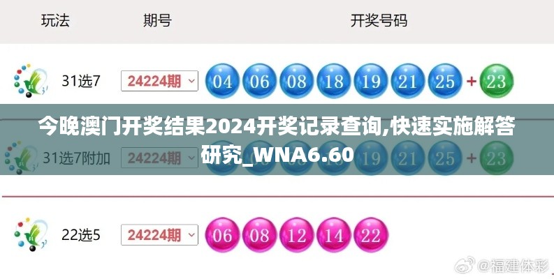 今晚澳门开奖结果2024开奖记录查询,快速实施解答研究_WNA6.60