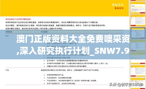 澳门正版资料大全免费噢采资,深入研究执行计划_SNW7.9