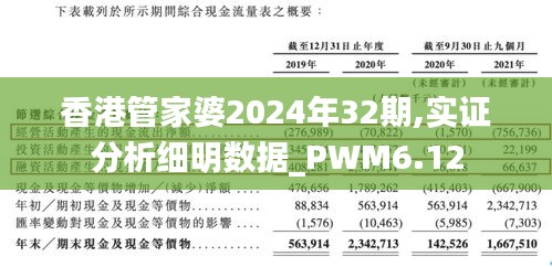 香港管家婆2024年32期,实证分析细明数据_PWM6.12