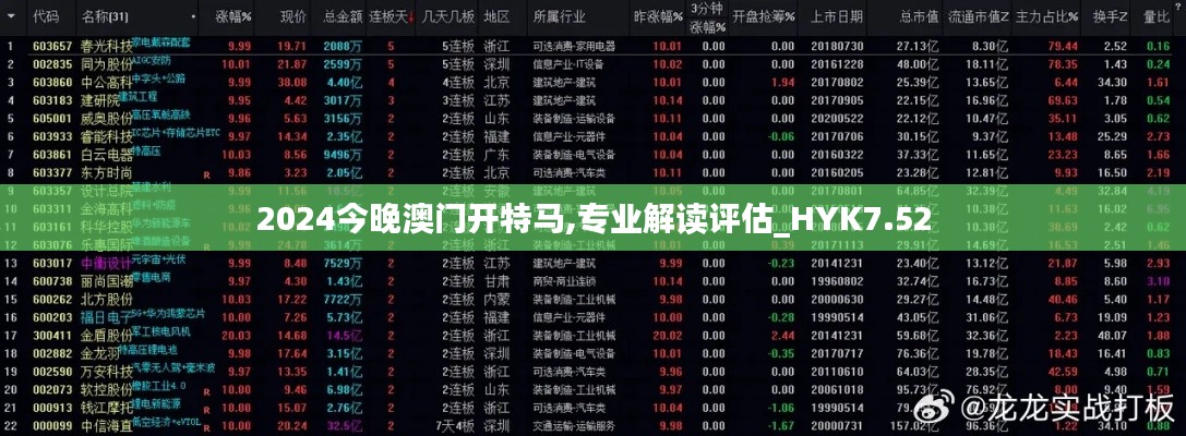 2024今晚澳门开特马,专业解读评估_HYK7.52