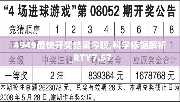 4949最快开奖结果今晚,科学依据解析_RTY7.57