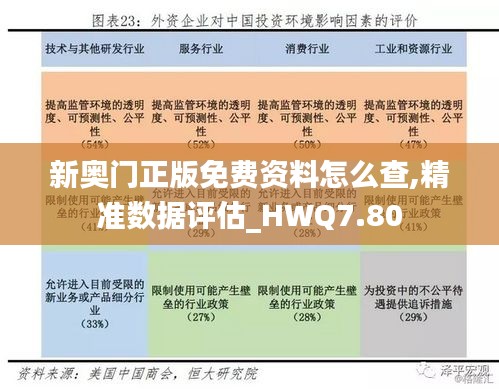 新奥门正版免费资料怎么查,精准数据评估_HWQ7.80