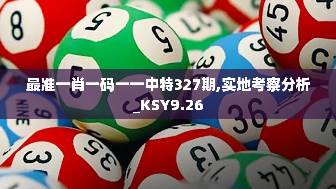 最准一肖一码一一中特327期,实地考察分析_KSY9.26