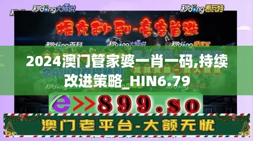 2024澳门管家婆一肖一码,持续改进策略_HIN6.79