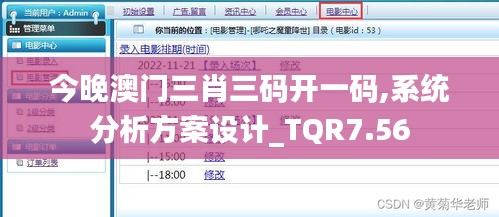 今晚澳门三肖三码开一码,系统分析方案设计_TQR7.56