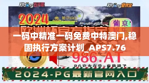 一码中精准一码免费中特澳门,稳固执行方案计划_APS7.76