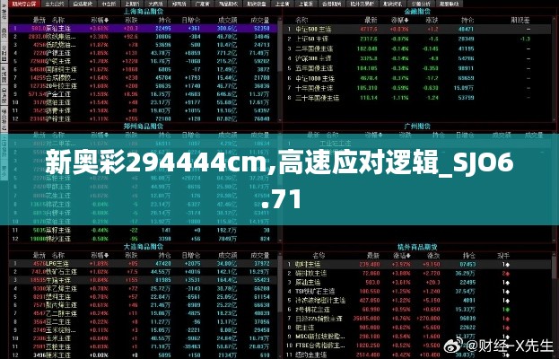 新奥彩294444cm,高速应对逻辑_SJO6.71