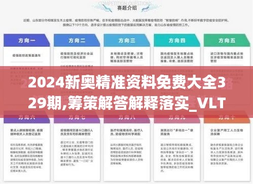 2024新奥精准资料免费大全329期,筹策解答解释落实_VLT7.71