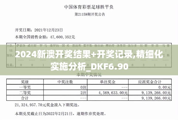 2024新澳开奖结果+开奖记录,精细化实施分析_DKF6.90