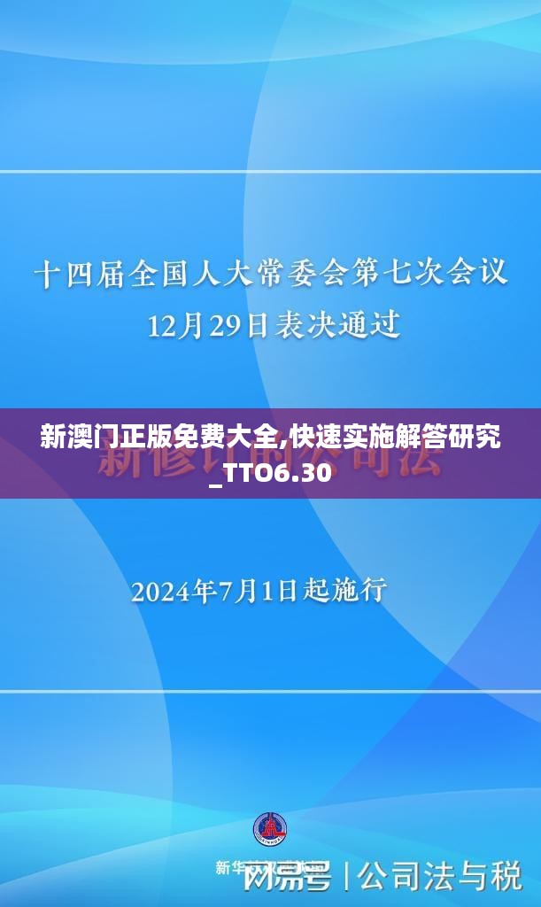 新澳门正版免费大全,快速实施解答研究_TTO6.30