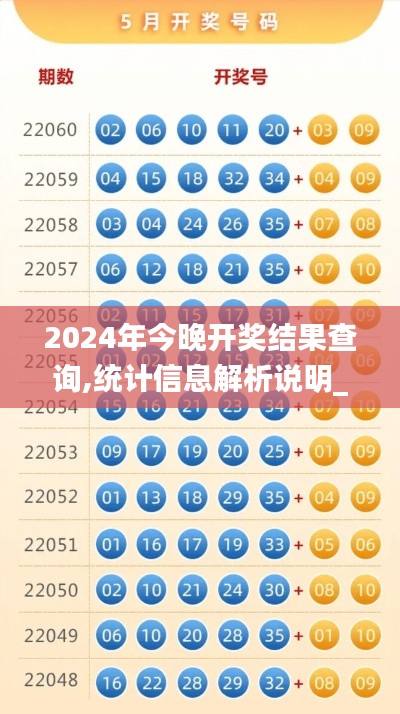 2024年今晚开奖结果查询,统计信息解析说明_NZE6.64