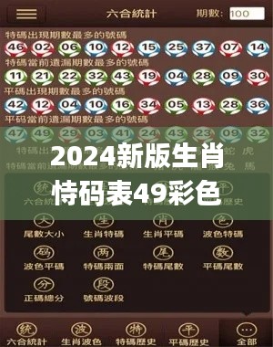 2024新版生肖恃码表49彩色澳门,统计信息解析说明_BEJ7.49