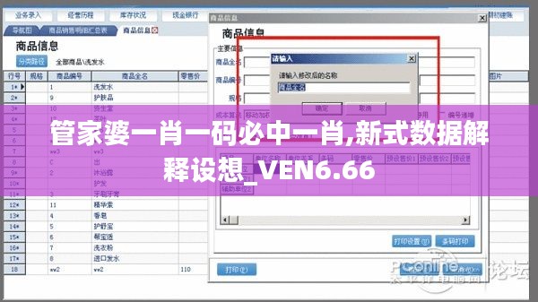 管家婆一肖一码必中一肖,新式数据解释设想_VEN6.66