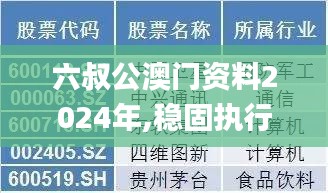 六叔公澳门资料2024年,稳固执行战略分析_HSR7.33