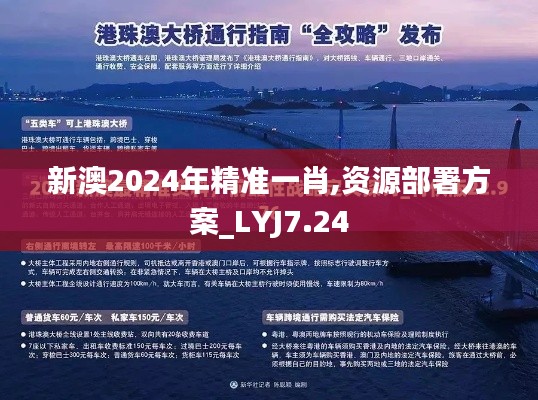 新澳2024年精准一肖,资源部署方案_LYJ7.24