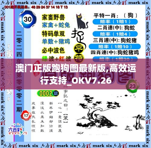 澳门正版跑狗图最新版,高效运行支持_OKV7.26