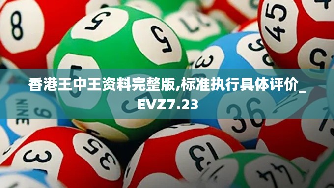 香港王中王资料完整版,标准执行具体评价_EVZ7.23