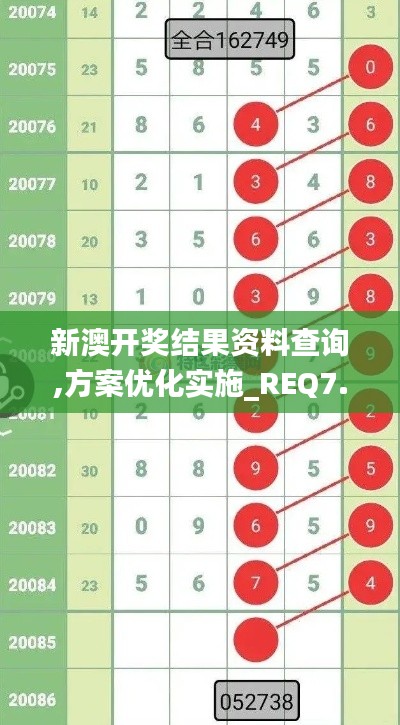 新澳开奖结果资料查询,方案优化实施_REQ7.22