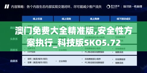 澳门免费大全精准版,安全性方案执行_科技版SKO5.72