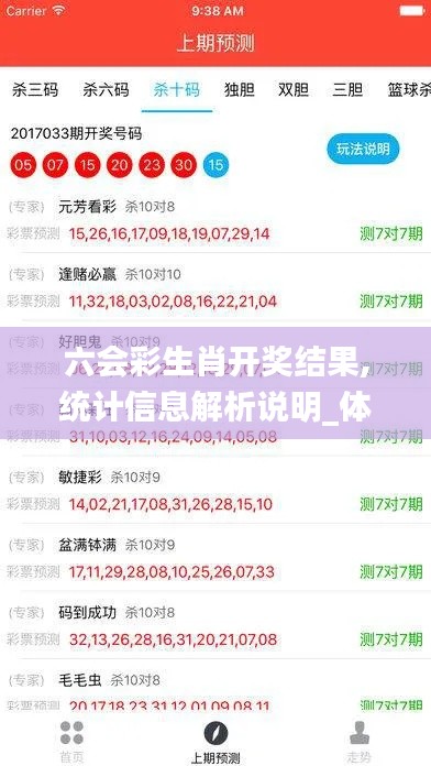 六会彩生肖开奖结果,统计信息解析说明_体验版RBW5.23