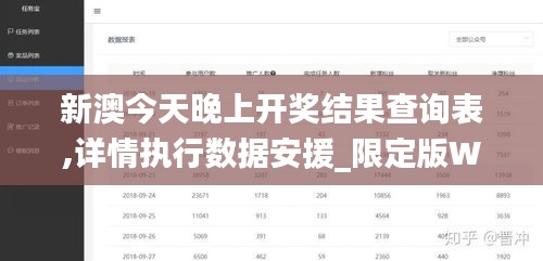 新澳今天晚上开奖结果查询表,详情执行数据安援_限定版WXD5.82