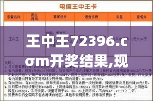 王中王72396.cσm开奖结果,现况评判解释说法_传递版VRR5.81