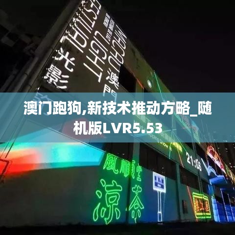 澳门跑狗,新技术推动方略_随机版LVR5.53