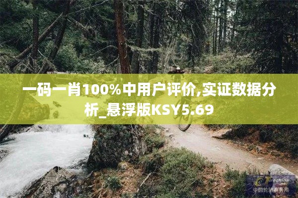 一码一肖100%中用户评价,实证数据分析_悬浮版KSY5.69