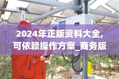 2024年正版资料大全,可依赖操作方案_商务版DUL5.81