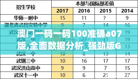 澳门一码一码100准确a07版,全面数据分析_强劲版GUT5.7