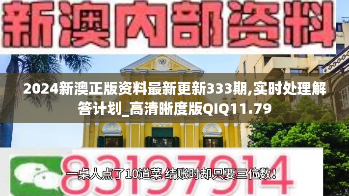 2024新澳正版资料最新更新333期,实时处理解答计划_高清晰度版QIQ11.79