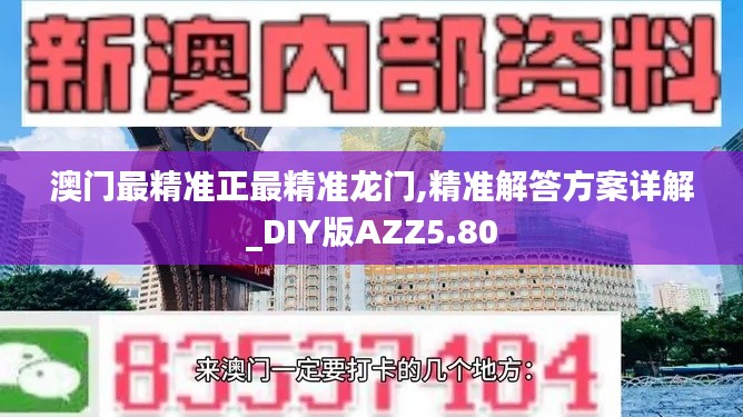 澳门最精准正最精准龙门,精准解答方案详解_DIY版AZZ5.80