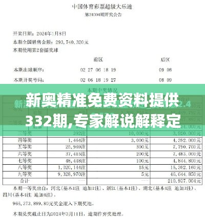 新奥精准免费资料提供332期,专家解说解释定义_品牌版LYR11.13