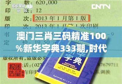 澳门三肖三码精准100%新华字典333期,时代变革评估_互动版NWL11.32