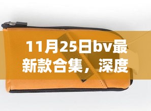 深度解析，11月25日BV新款特性、体验、竞品对比与用户群体分析全攻略