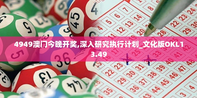 4949澳门今晚开奖,深入研究执行计划_文化版OKL13.49