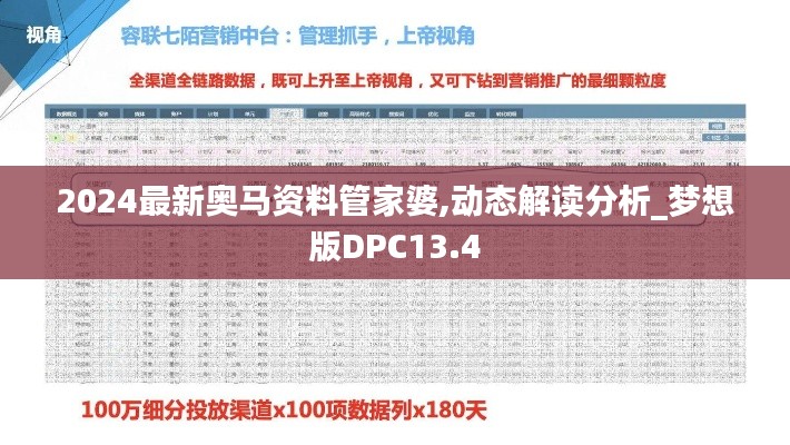 2024最新奥马资料管家婆,动态解读分析_梦想版DPC13.4