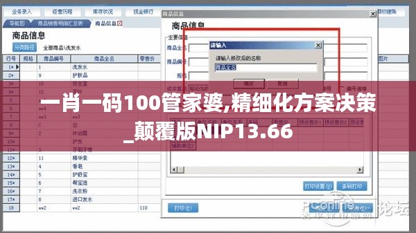 一肖一码100管家婆,精细化方案决策_颠覆版NIP13.66