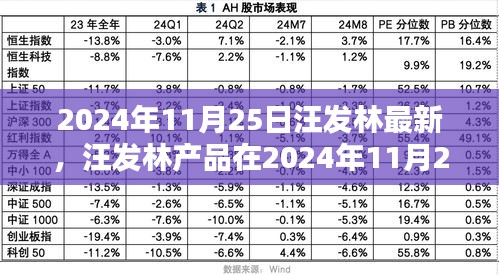 汪发林产品在2024年11月25日的全新升级深度评测