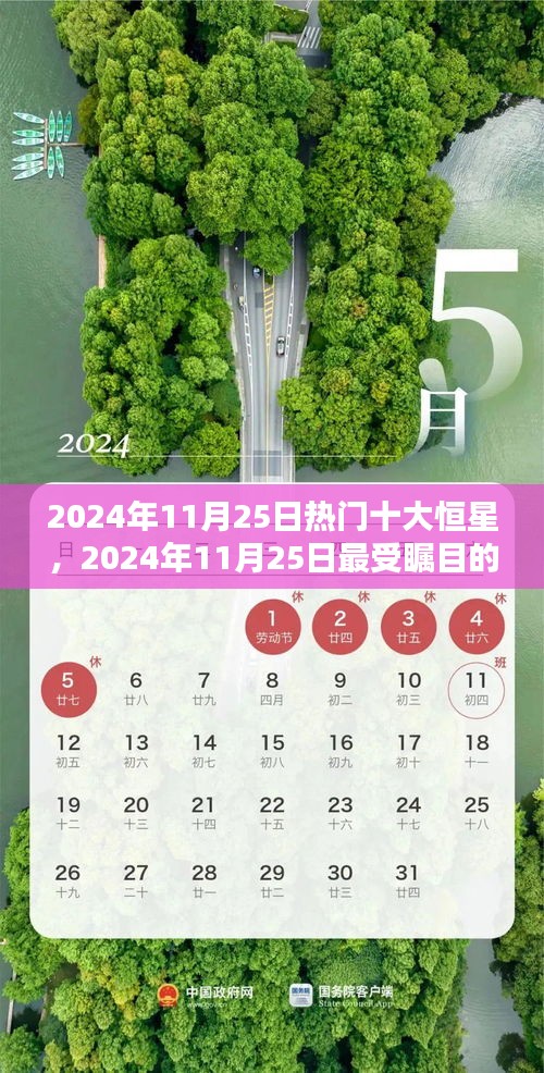 2024年11月25日热门十大恒星概览