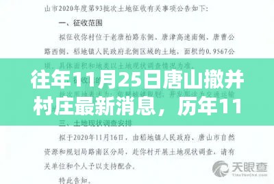 历年11月25日唐山撤并村庄动态，最新消息、背景、进展与影响分析